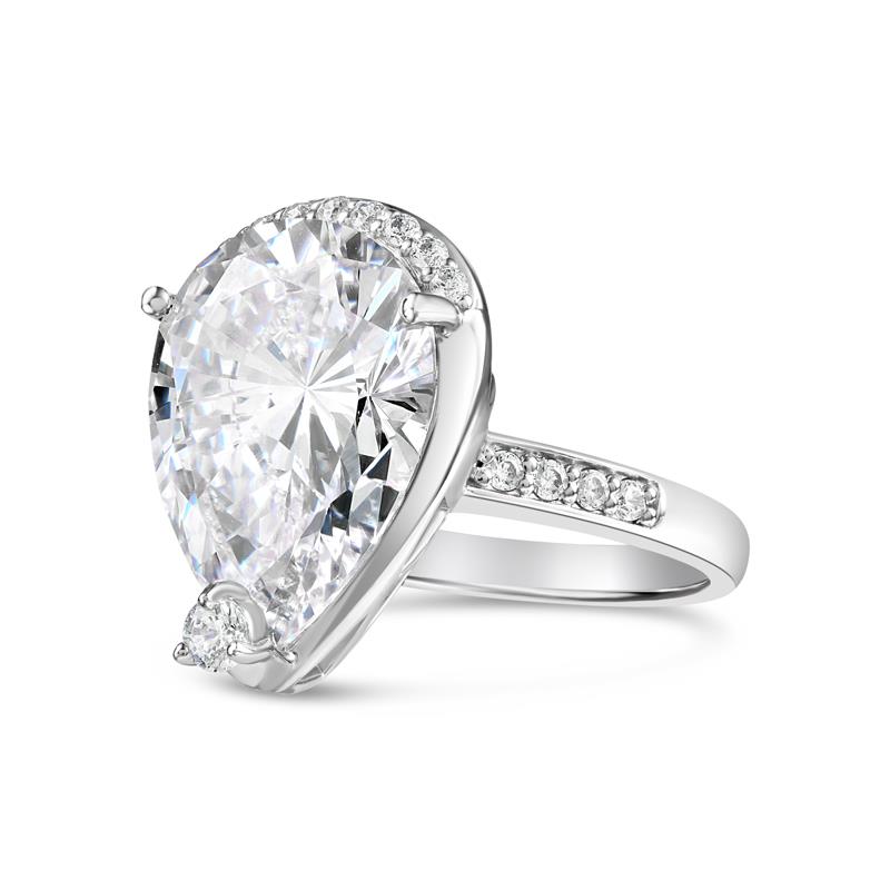 Pear Drop Collection Ring